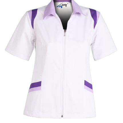 BLUSA MUJER M/C CREMALLERA COMBI