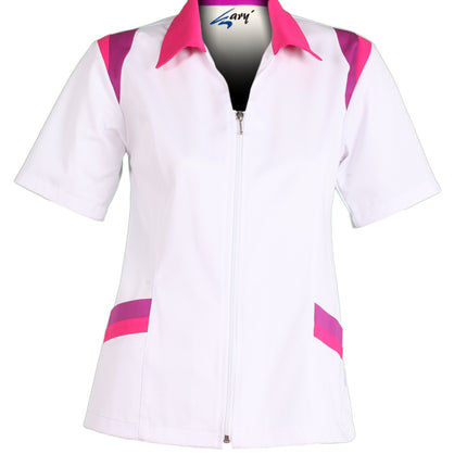 BLUSA MUJER M/C CREMALLERA COMBI