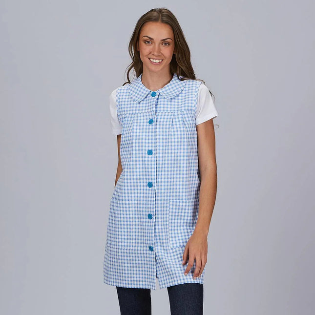BATA MUJER S/MANGA VICHY BAMBULA ADULTO