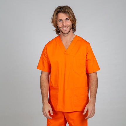 BLUSA SANITARIA UNISEX PICO COLORES