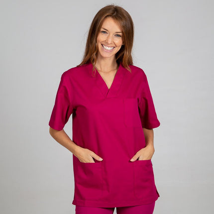 BLUSA SANITARIA UNISEX PICO COLORES