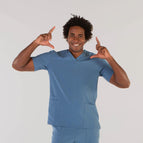 AZUL GRISACEO / XL