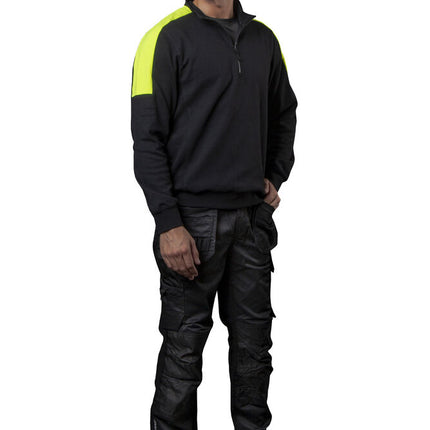 2128 SUDADERA MEDIA CREMALLERA
