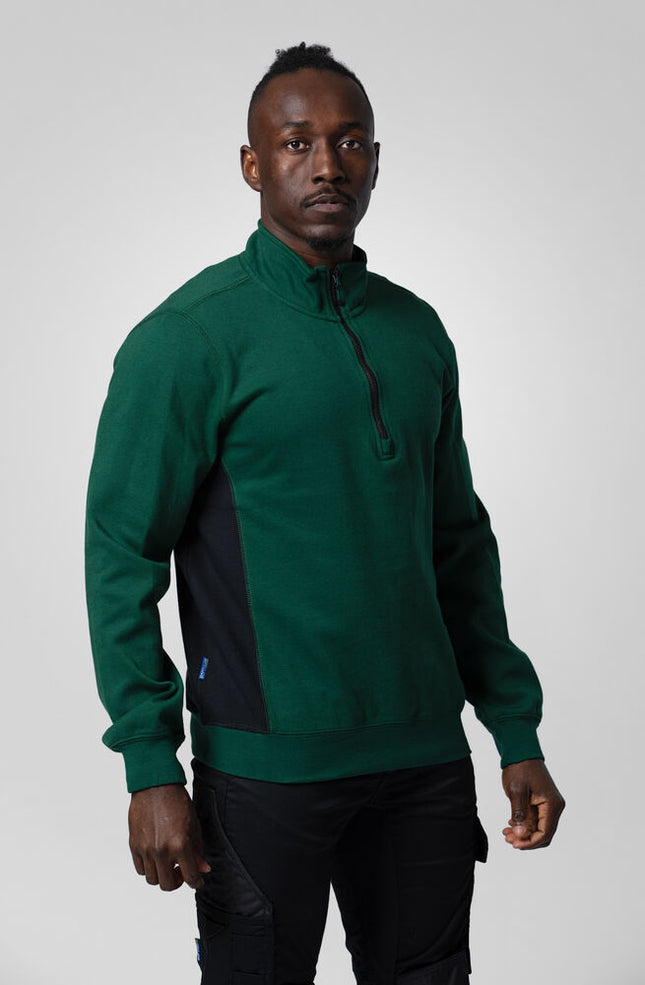 2128 SUDADERA MEDIA CREMALLERA