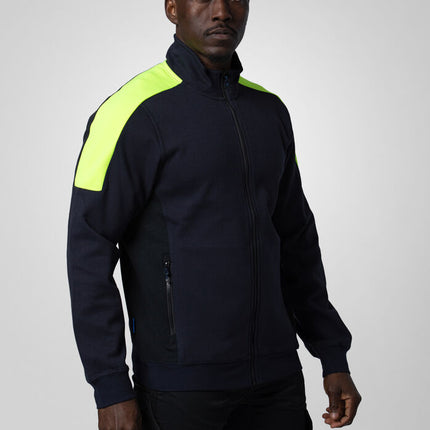 2128 SUDADERA MEDIA CREMALLERA