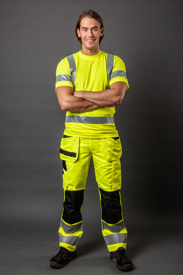 6030 CAMISETA POLIÉSTER HV CLASE 3/2