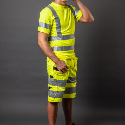 6030 CAMISETA POLIÉSTER HV CLASE 3/2