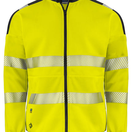 6109 SUDADERA FULL ZIP HV CLASE 3/2