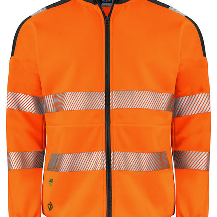 6109 SUDADERA FULL ZIP HV CLASE 3/2