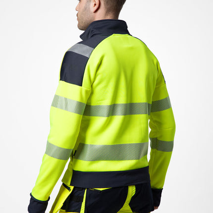 6109 SUDADERA FULL ZIP HV CLASE 3/2