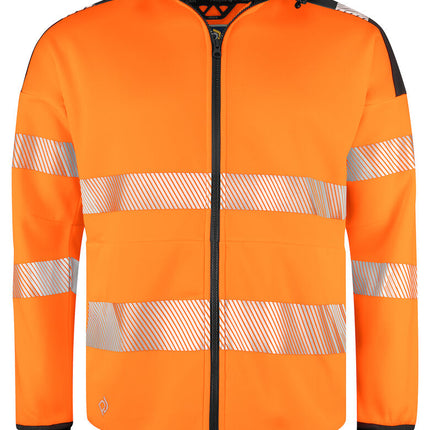 6110 SUDADERA CAPUCHA HV CLASE 3/2