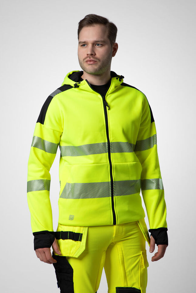 6110 SUDADERA CAPUCHA HV CLASE 3/2