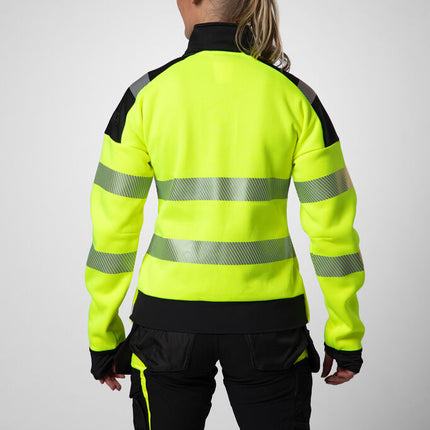 6111 SUDADERA DE MUJER EN ISO 20471 CLASE 3/2
