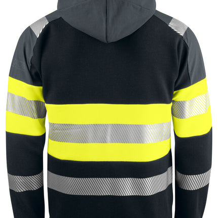 6122 SUDADERA CAPUCHA HV CLASE 1