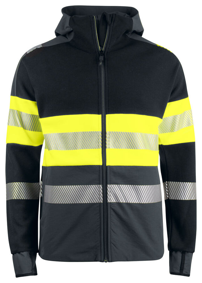 6122 SUDADERA CAPUCHA HV CLASE 1
