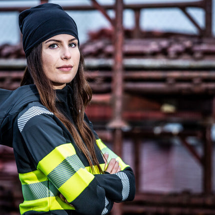 6122 SUDADERA CAPUCHA HV CLASE 1