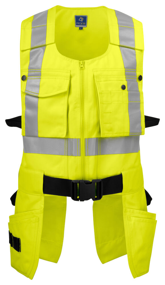6704 CHALECO CORDURA HV CLASE 2