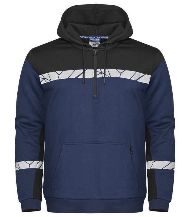 7104 SUDADERA CON CAPUCHA 1/2 ZIP
7104 SUDADERA CON CAPUCHA 1/2 ZIP 9910-VIS