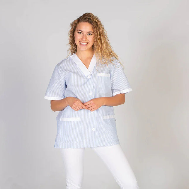Blusa Sanitaria Unisex Pico Abierto – Práctica y Estilizada