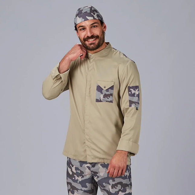 CHAQUETA COCINA UNISEX COMBI CANALE TACTICO