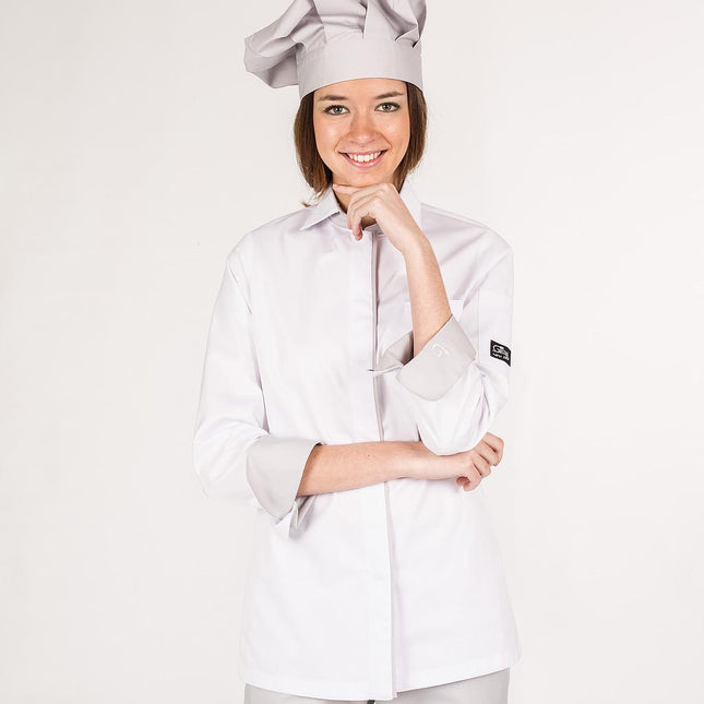 CHAQUETA COCINA MUJER ATENEA