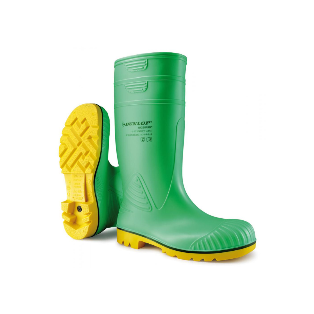 Bota de agua de seguridad S5 certificada para riesgo químico A442AB1V