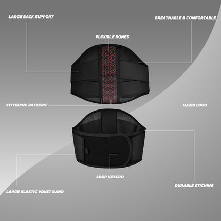 Faja Lumbar con Soporte Extra Ancho