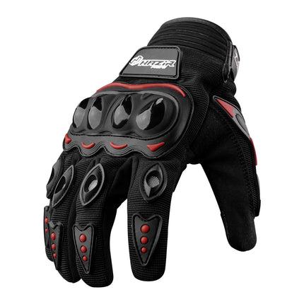 Guantes de Moto Rojo Unisex