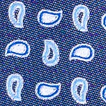 CORBATA CON NUDO DE PALA ESTRECHA JACQUARD