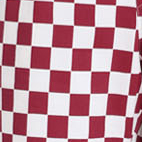 DELANTAL CORTO CON BOLSILLO ESTAMPADO 30X60 CM