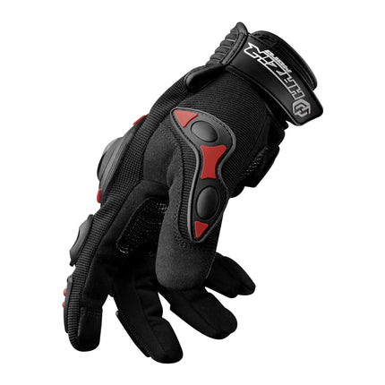 Guantes de Moto Rojo Unisex